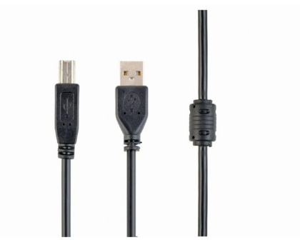 Kabel USB Gembird CCF-USB2-AMBM-15 kabel USB 2.0 wtyk A, wtyk B 4,5m
